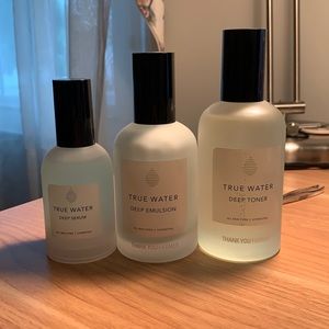 Thank You Farmer deep serum, toner and emulsion